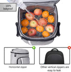 Leakproof Insulated Backpack Cooler – Waterproof, Lightweight Cooler Bag (Holds Up to 30 Cans)