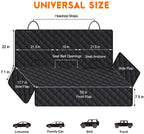 Dog Car Seat Cover – Waterproof, Non-Slip Back Seat Protector for Cars, Trucks & SUVs