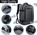 Men’s  Convertible Travel Backpack – 17.3” Laptop Bag, Business Bag & Briefcase for Work & Weekend Use