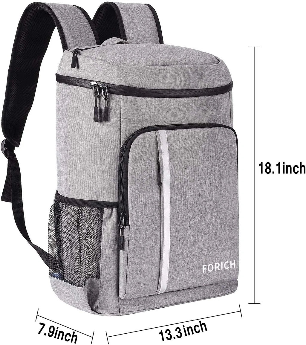 Leakproof Insulated Backpack Cooler – Waterproof, Lightweight Cooler Bag (Holds Up to 30 Cans)