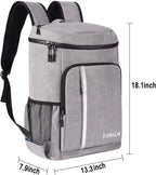 Leakproof Insulated Backpack Cooler – Waterproof, Lightweight Cooler Bag (Holds Up to 30 Cans)