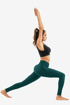 High-Waist Yoga Pants with Pockets | Tummy Control | 4-Way Stretch Workout Leggings