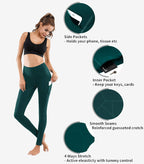 High-Waist Yoga Pants with Pockets | Tummy Control | 4-Way Stretch Workout Leggings
