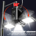 Mini Rechargeable Keychain Flashlight – 1000LM COB Work Light with Magnet, Bottle Opener & Foldable Design