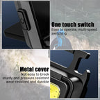 Mini Rechargeable Keychain Flashlight – 1000LM COB Work Light with Magnet, Bottle Opener & Foldable Design