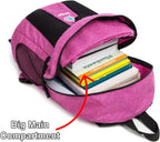 Lightweight Backpack for Hiking for Women and Men | 25L Travel Day Pack | Snow Pink