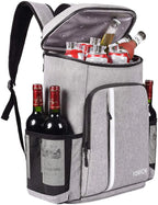 Leakproof Insulated Backpack Cooler – Waterproof, Lightweight Cooler Bag (Holds Up to 30 Cans)