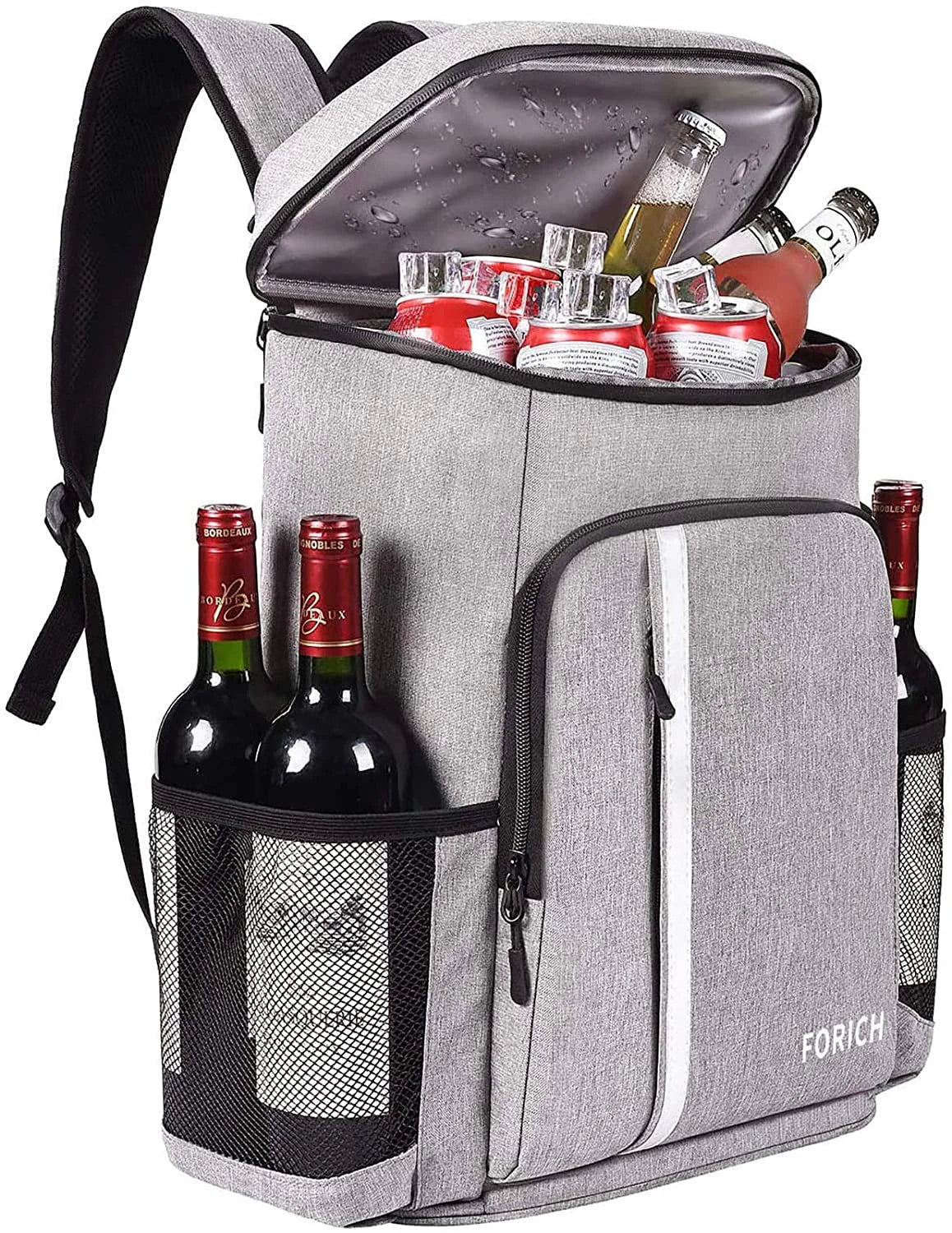 Leakproof Insulated Backpack Cooler – Waterproof, Lightweight Cooler Bag (Holds Up to 30 Cans)