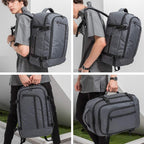 Men’s  Convertible Travel Backpack – 17.3” Laptop Bag, Business Bag & Briefcase for Work & Weekend Use