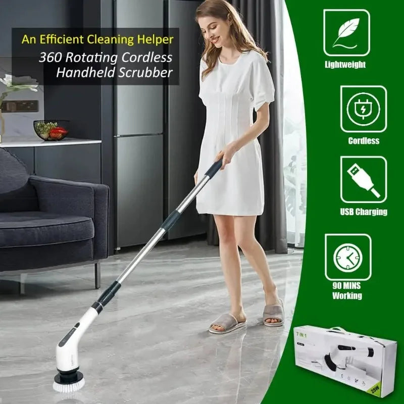 PowerScrub Electric Cleaning Brush