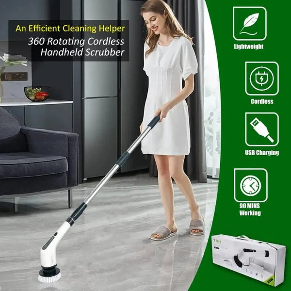PowerScrub Electric Cleaning Brush