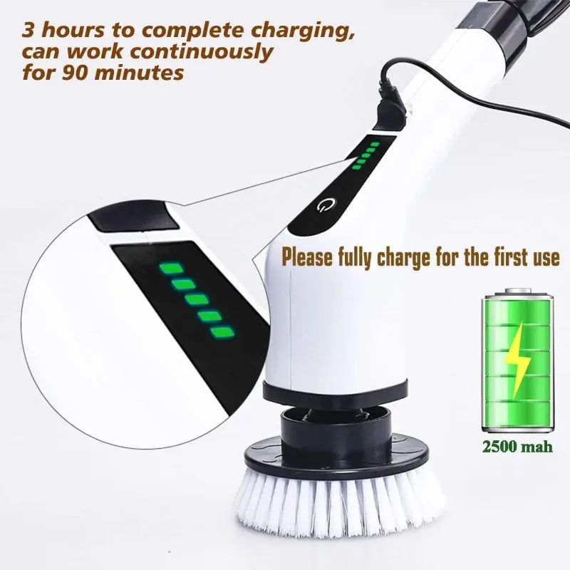 PowerScrub Electric Cleaning Brush